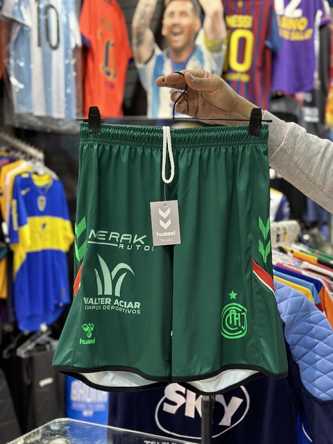Short Chacarita Arquero Verde 2024 Hummel