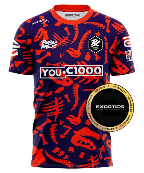 Uniforme Paper Rex 2023 - Exootics Gaming Apparel