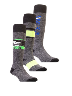 Media 3/4 Ski Con Toalla Con Diseño (142504)