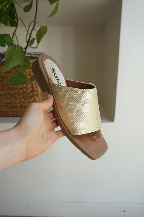 Sandalias Medita Oro
