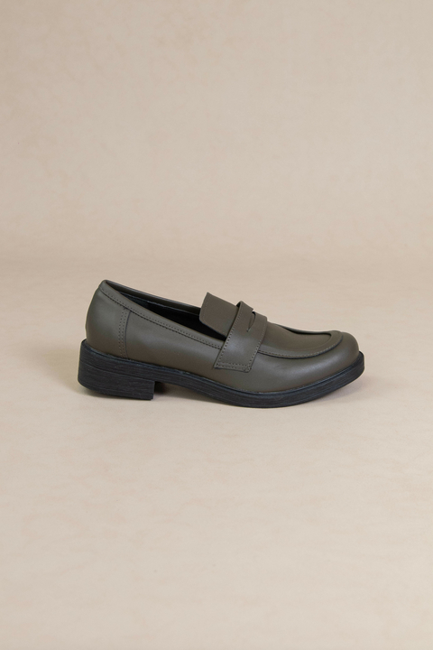 Mocasines Carey Verde - comprar online