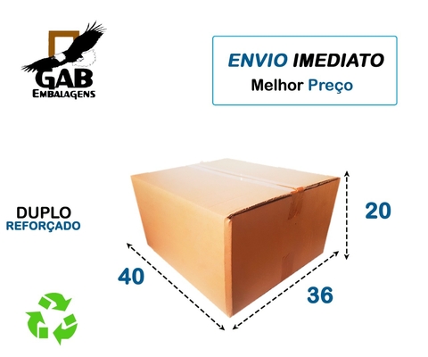 Caixa Sedex 4 (40x36x20) - 15 und