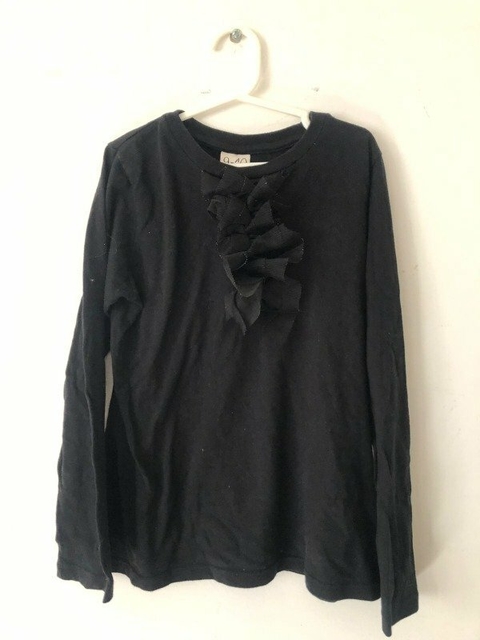 9/10A | Remera manga larga - GRISINO - 9-10 años.