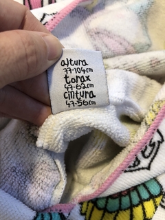 Poncho toalla con capucha sirenas. GRISINO. 1 a 4 años. en internet