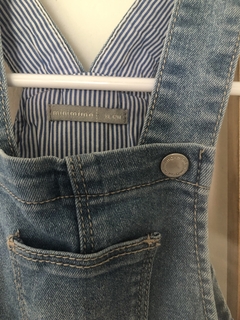 OUTLET- Jardinero de jean. MIMO. 12 meses. le falta el ultimo botón. - comprar online