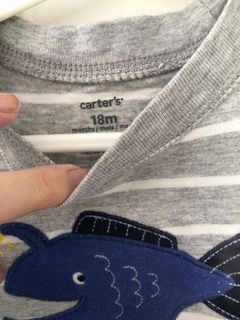 Set- Dos enteritos de algodón. CARTERS. 18 meses. en internet
