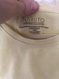 12/13A | Remera amarilla MC NARUTO. 12/13 años. - comprar online
