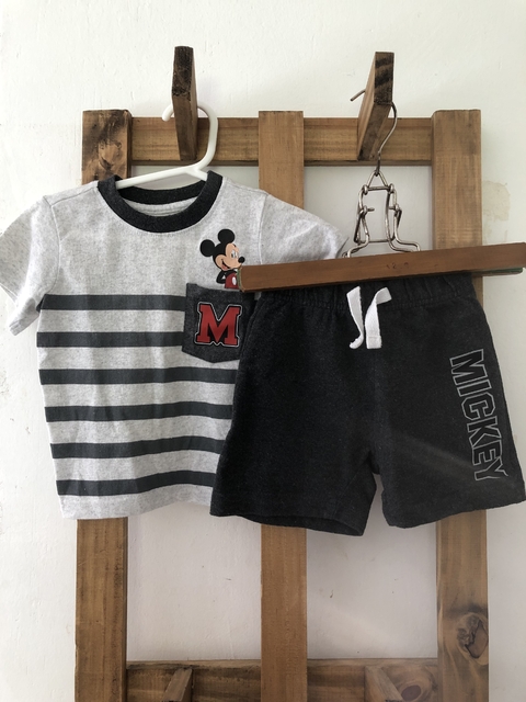 Pijama remera y short MC. DISNEY. 18 meses.