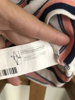 6/8A | Outlet- Musculosa a rayas. RAPSODIA. Talle 8 años. Parece mas 6 añod. en internet