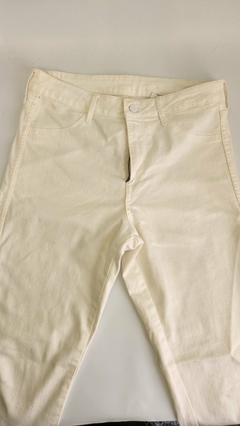 Jean blanco HYM talle 30 (tipo 40) - comprar online