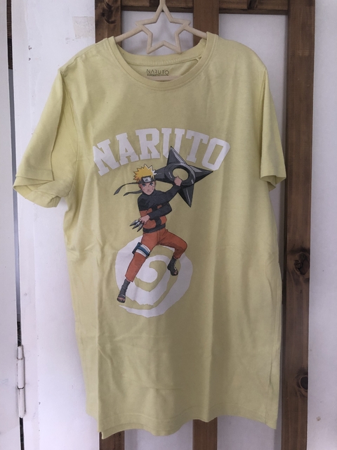 12/13A | Remera amarilla MC NARUTO. 12/13 años.