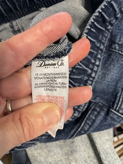 18M | Jean azul con elástico. Denim Company. 18 meses. en internet