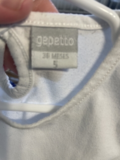 3A | Remera blanca ML GEPETTO. 3 años. - comprar online
