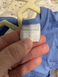 Remera azul MC. GEPETTO. 3 años. 36 meses. en internet