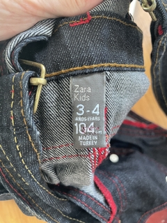 Jardinero de jean azul. ZARA. 3/4 años. - Lo Canto • Moda Circular