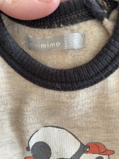 Enterito de algodon frisado. MIMO. 3 meses. - comprar online
