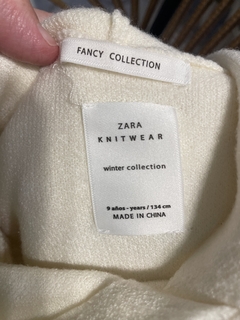 9A | Vestido cremita de lana. ZARA. 9 años. Es re amplio. - comprar online
