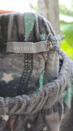 3/6M | Pantalón de plush gris c arbolitos. miniMIMO. Talle S(3 a 6 meses) - comprar online