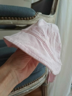 6M | Set 2 gorros: rosa de algodón y Jean - Talle + 6 meses - comprar online