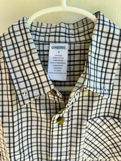 3A | Camisa MC a cuadros. GYMBOREE. Talle 3 años. - comprar online