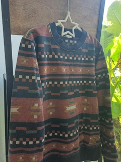 10A | OUTLET - Buzo c guardas gris y bordó - O'NEILL - Talle 10 años - Lo Canto • Moda Circular