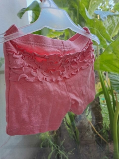 Set: remera MC blanca c frutillas + short rosa c voladitos atras - JESSICA SIMPSON - Talle 12 meses en internet