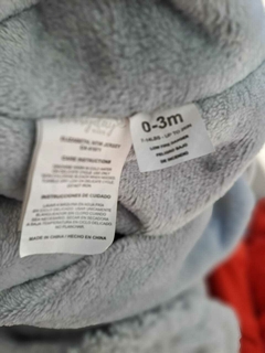 Imagen de Porta bebé grois de plush, c velcros - EVERYDAY - Talle 0a3 meses