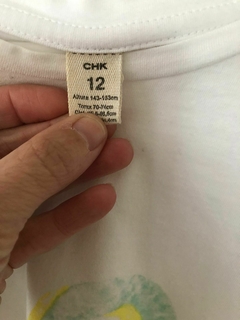 12A | Remera blanca ML "LOVE". CHEEKY. 12 años. - comprar online