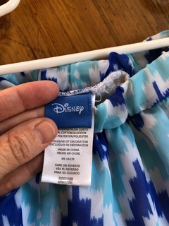 5A | Pollera con estampado celeste y azul. Tiene short abajo. DISNEY. 5 años. Ver medida cintura. - comprar online