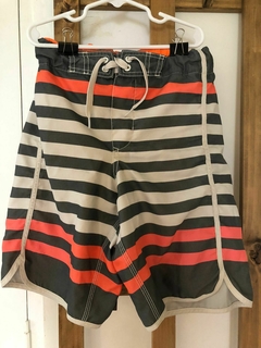 10/12A | Traje de baño con rayas y cordón en la cintura. 10/12 años. - comprar online