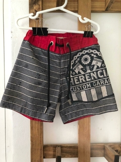 4A | Traje de baño gris y rojo. HERENCIA ARGENTINA. Talle 4 años. - comprar online