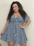 Macaquinho Marcela Xadrez - Cherry Moda Plus Size