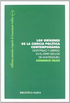 Los orígenes de la Ciencia política contemporánea: Felice, Domenico.
