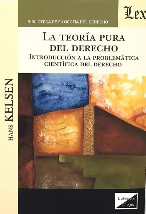 Teoría pura del derecho. Hans Kelsen.