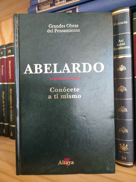 Conócete a ti mismo. Abelardo. Usado