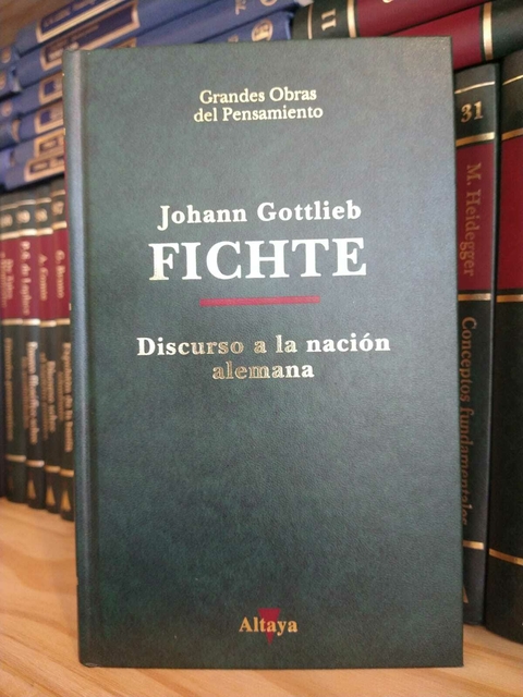 USADO. Discurso a la nación alemana. Fichte.