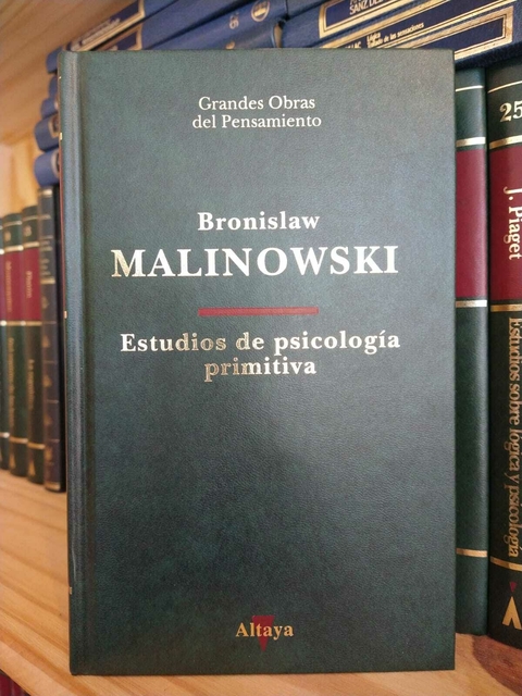 Estudios de psicología primitiva. Malinowski. Usado