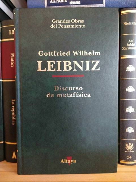 USADO. Discurso de metafísica. Leibniz.