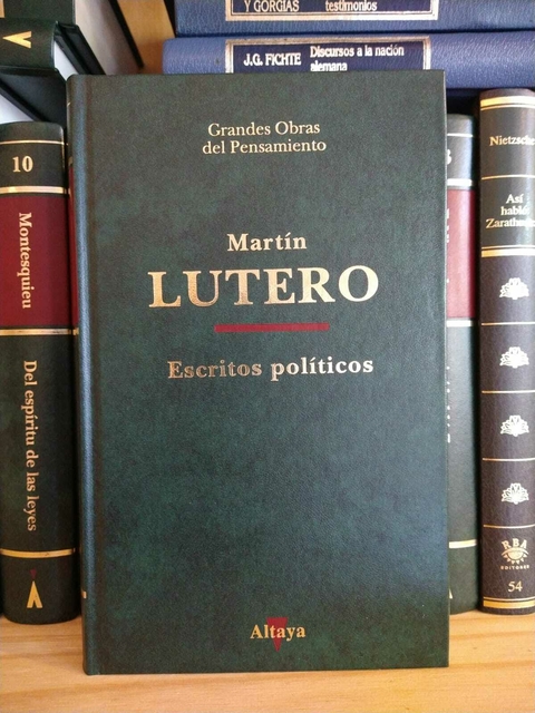 Escritos políticos. Martín Lutero. Usado