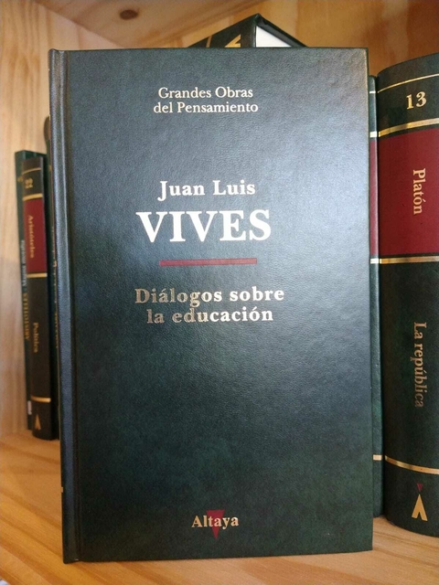 Diálogos sobre la educación. Juan Luis Vives. Usado