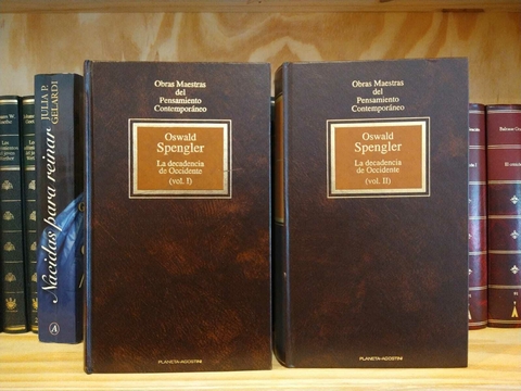 La decadencia de Occidente. Oswald Spengler 2T (Usado).