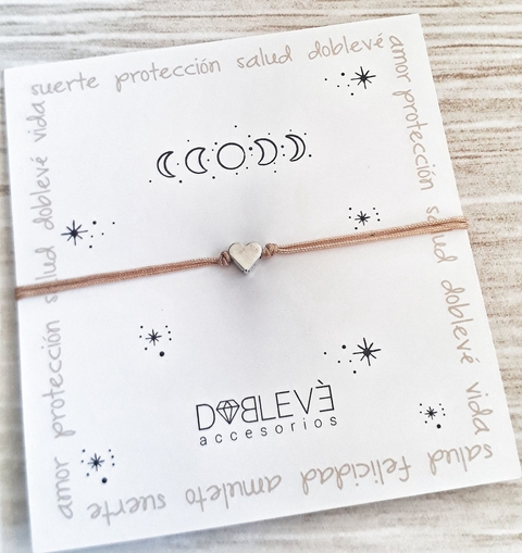 Pulsera amuleto CORAZÓN