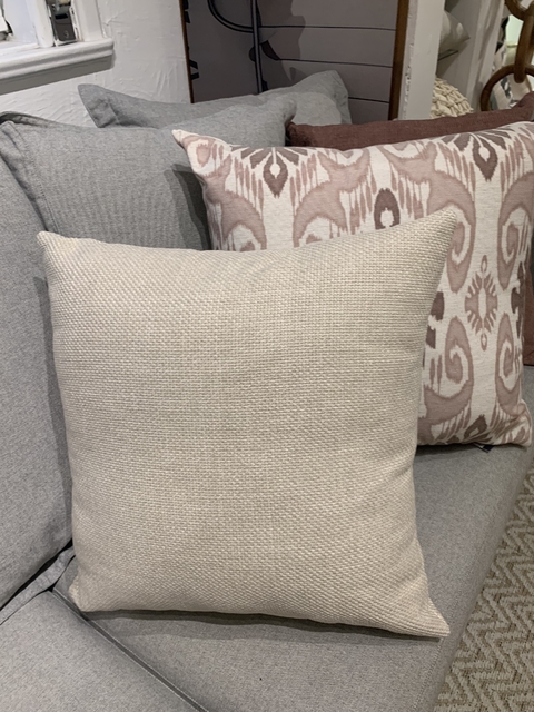 Almofada linho areia