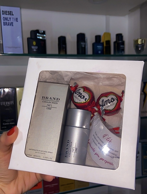 Kit presente perfume brand collection N102- 25ml