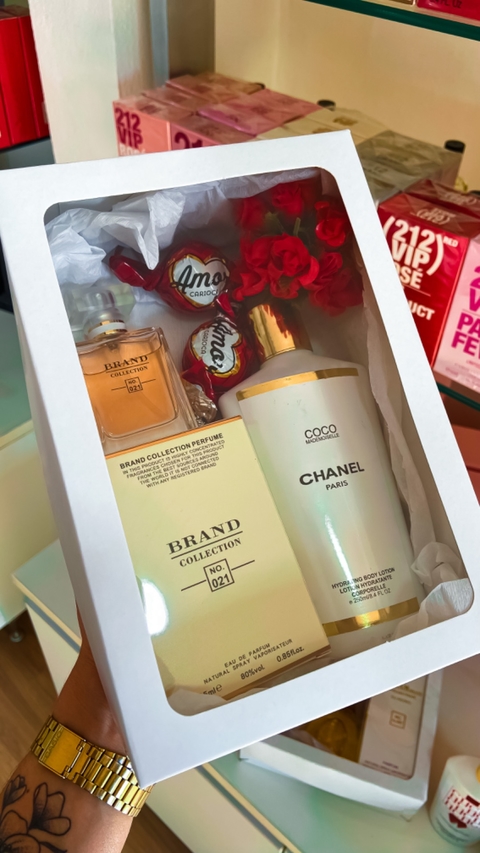 Perfume brand collection N021 + creme 250ml