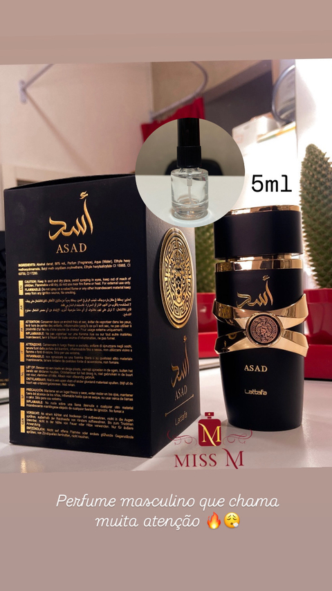 Decant Al Asad Lattafa - 5ml