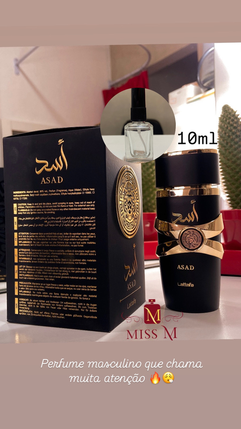 Decant Al Asad Lattafa - 10ml