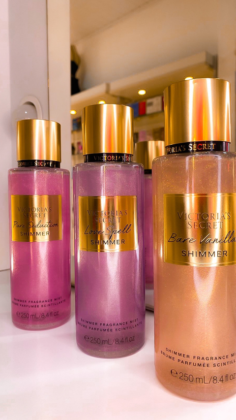 Body Splash Bare Vanilla shimmer- Victoria's Secret ORIGINAL