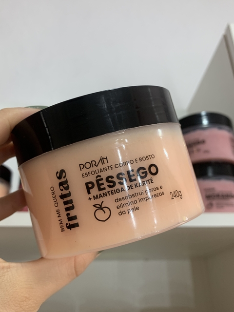 Esfoliante corporal Porán- Pessego