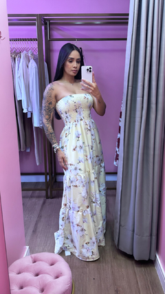 Vestido Tomara Que Caia - Amarelo na internet